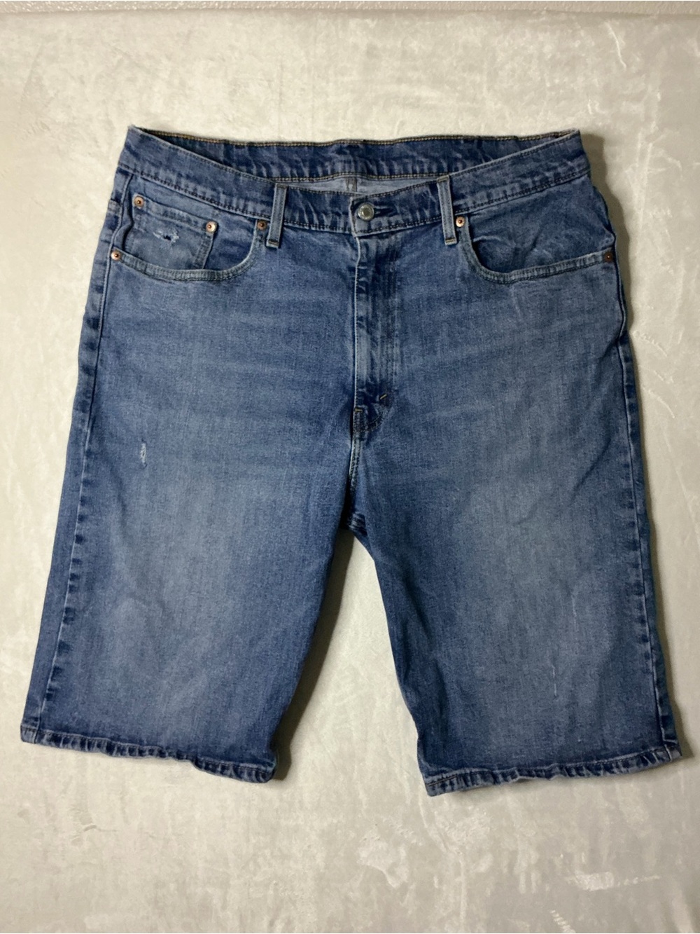 Levi's Men's Denim Shorts in Medium Blue Wash